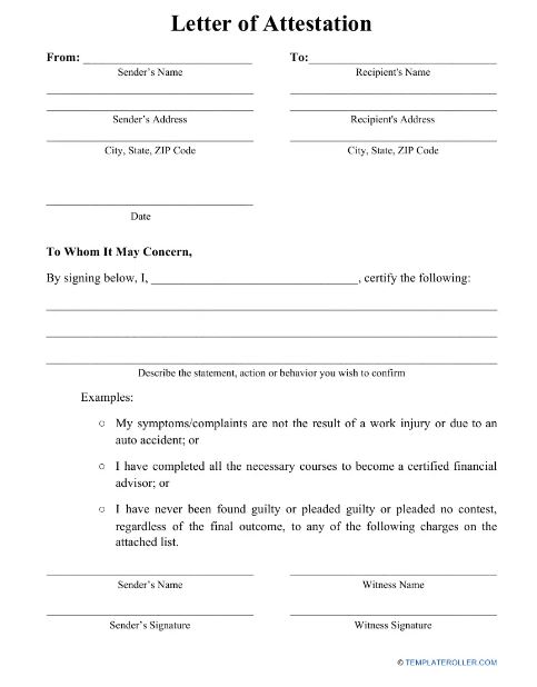 How To Write An Attestation Letter For A Student Design Talk